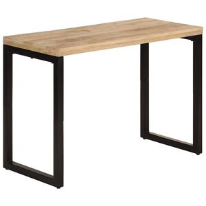 vidaXL Matbord 110x50x76 cm massivt mangotr&auml;