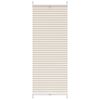 vidaXL Pliss&eacute;gardin 40x125 cm creme