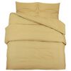 vidaXL B&auml;ddset taupe 220x240 cm bomull