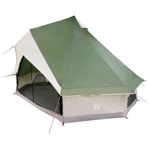 vidaXL Tipi T&auml;lt 8-personers Gr&ouml;n taffeta