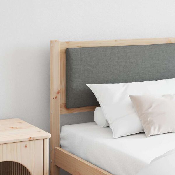 vidaXL Huvudgavel &Ouml;vrigt Brun 180 cm Massiv furu