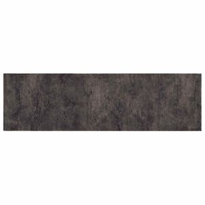 vidaXL K&ouml;ksmatta Svart betong 150 x 45 cm 100% Polyamid Tv&auml;ttbar