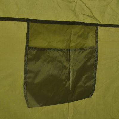vidaXL Dusch/WC/omklädnings-tält grön