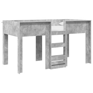 vidaXL K&ouml;ksb&auml;dd f&ouml;r barn Betonggr&aring; 100 x 200 cm Konstruerat tr&auml;