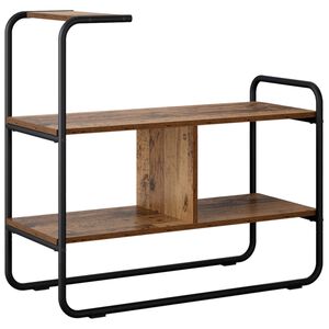 vidaXL Konsolbord Gammalt tr&auml; 80 x 35 x 75 cm Konstruerat tr&auml;