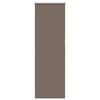 vidaXL M&ouml;rkl&auml;ggningsgardin kaffe 45x130 cm tyg bredd 40,7 cm polyester