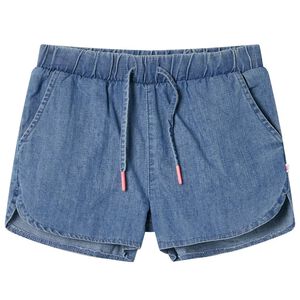 Barnshorts denimbl&aring; 116