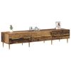 vidaXL TV-sk&aring;p med l&aring;da Gammalt tr&auml; 150 x 36 x 30 cm Konstruerat tr&auml;