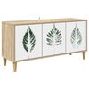 vidaXL TV-sk&aring;p HANAU 102 x 33 x 50 cm Sonoma-ek Konstruerat tr&auml;