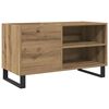 vidaXL Stereob&auml;nk artisan ek 84,5x38x48 cm konstruerat tr&auml;