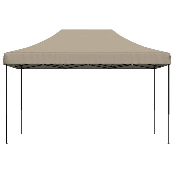 vidaXL Pop-Up hopf&auml;llbart partyt&auml;lt 440x292x315 cm taupe