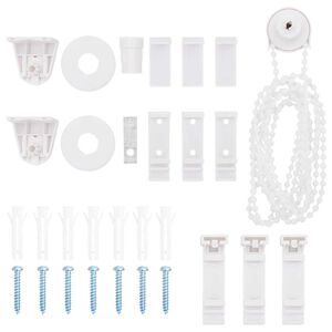 vidaXL Rullgardinsf&auml;sten 30 delar 18 mm