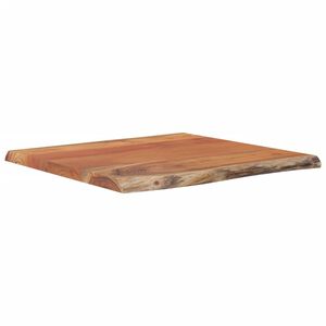 vidaXL Bordsskiva 40x40x2,5 cm rektangul&auml;r massiv akacia rustik kant