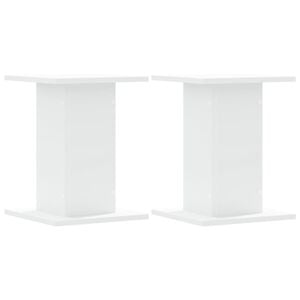 vidaXL V&auml;xtst&auml;ll 2 st vit 30x30x40 cm konstruerat tr&auml;