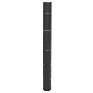 vidaXL Ogr&auml;smatta svart 1x150 m PP