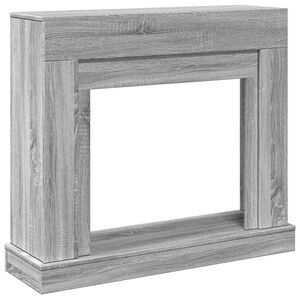 vidaXL Spiselkrans gr&aring; sonoma 100x30x87,5 cm konstruerat tr&auml;