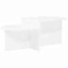 vidaXL Kaffeebord Vit 100 x 50 x 40 cm Konstruerat tr&auml;