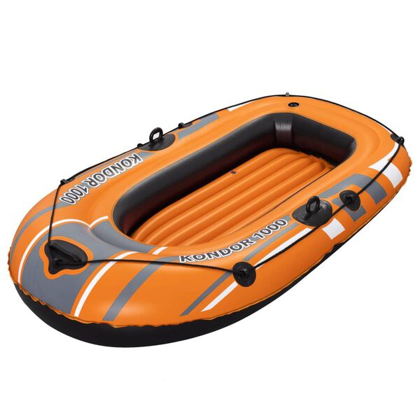 Bestway Uppblåsbar båt Kondor 1000 Set 155x93 cm