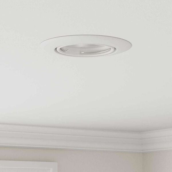 vidaXL Spotlight 12 pcs Vit 9 x 9 x 2.5 cm Metall