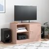 vidaXL TV-skåp rosa 67x39x44 cm stål