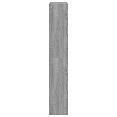 vidaXL Skohylla grå sonoma 60x21x125,5 cm konstruerat trä