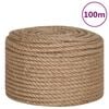 vidaXL Rep 100% Jute 12 mm 100 m