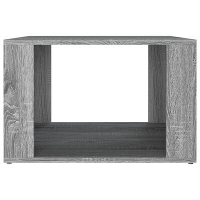 vidaXL Sängbord grå sonoma 57x55x36 cm konstruerat trä
