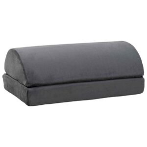 vidaXL Enf&auml;rgad Gr&aring; 44 x 29 x 17 cm PU skum