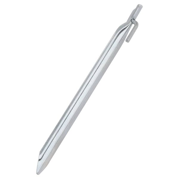 vidaXL Tältpinnar 24 st V-formade 25 cm Ø20 mm galvaniserat stål