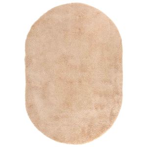 vidaXL Ryamatta med l&aring;ng lugg NAVARRA beige 300x200 cm polyester