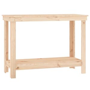 vidaXL Skob&auml;nk 110x50x80 cm massiv furu