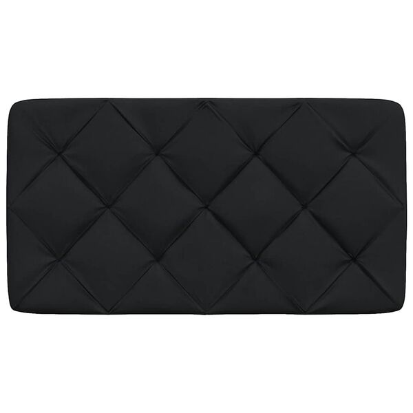 vidaXL Headboard Cushion Black 90 cm Fabric