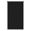 vidaXL Utomhus Rullgardin 90% UV Block Svart 80 x 140 cm HDPE
