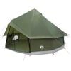 vidaXL Tipi T&auml;lt 6-personers Olivgr&ouml;n Polyester och St&aring;l