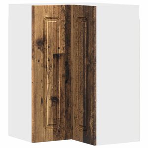 vidaXL Diskmaskin panel Kalmar Gammalt tr&auml; 57 x 57 x 80 cm