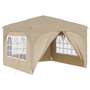 vidaXL Pop-up Partyt&auml;lt 290 x 290 x 245 cm Gr&auml;ddvit