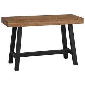vidaXL B&auml;nk 80 cm massiv teak
