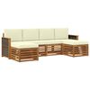 vidaXL Utomhussoffset 5 st