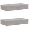 vidaXL F&ouml;rvaringsl&aring;da 2 st Non-woven tyg 90 x 48 x 15 cm 64,8 L Gr&aring;