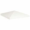 vidaXL Paviljongtak 310 g/m&sup2; 3x3 m gr&auml;ddvit