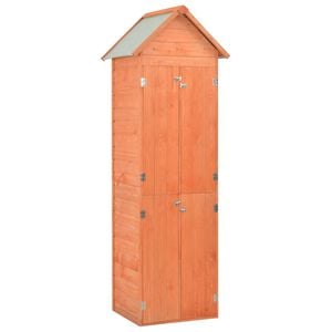 vidaXL F&ouml;rvaringsbod tr&auml; 71x60x213 cm