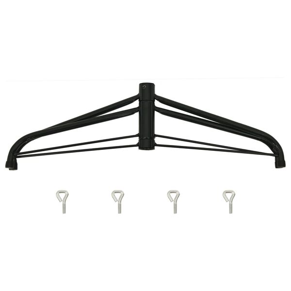 vidaXL Julgransfot 80x80x17 cm