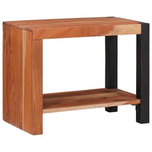 vidaXL Hyllsystem Brun 50 x 30 x 40 cm Massivt Akaciatr&auml;