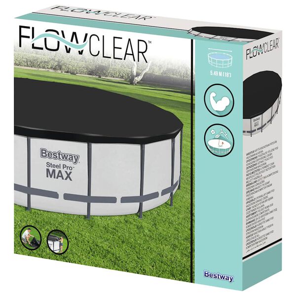 Bestway Pool&ouml;verdrag Flowclear Fast Set 555 cm