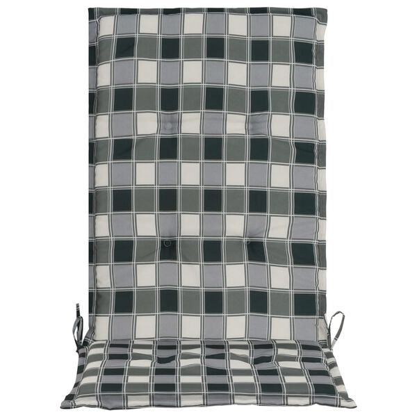 vidaXL Stolsdynor f&ouml;r tr&auml;dg&aring;rden 2 st flerf&auml;rgad 120x50x3 cm