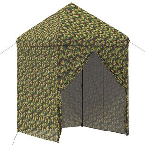 vidaXL T&auml;lt med 4 sidov&auml;ggar 2 x 2 m Arm&eacute;m&ouml;nster