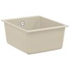 vidaXL Diskho Beige 370 x 460 mm 80% Kvarts och 20% Resin