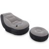 Intex Uppbl&aring;sbar f&aring;t&ouml;lj med puff Ultra Lounge Relax 68564NP