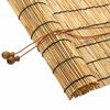 vidaXL Rullgardin Naturlig 60 x 220 cm Vass