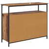 vidaXL Sideboard Gammalt tr&auml; 100 x 35 x 80 cm Konstruerat tr&auml;